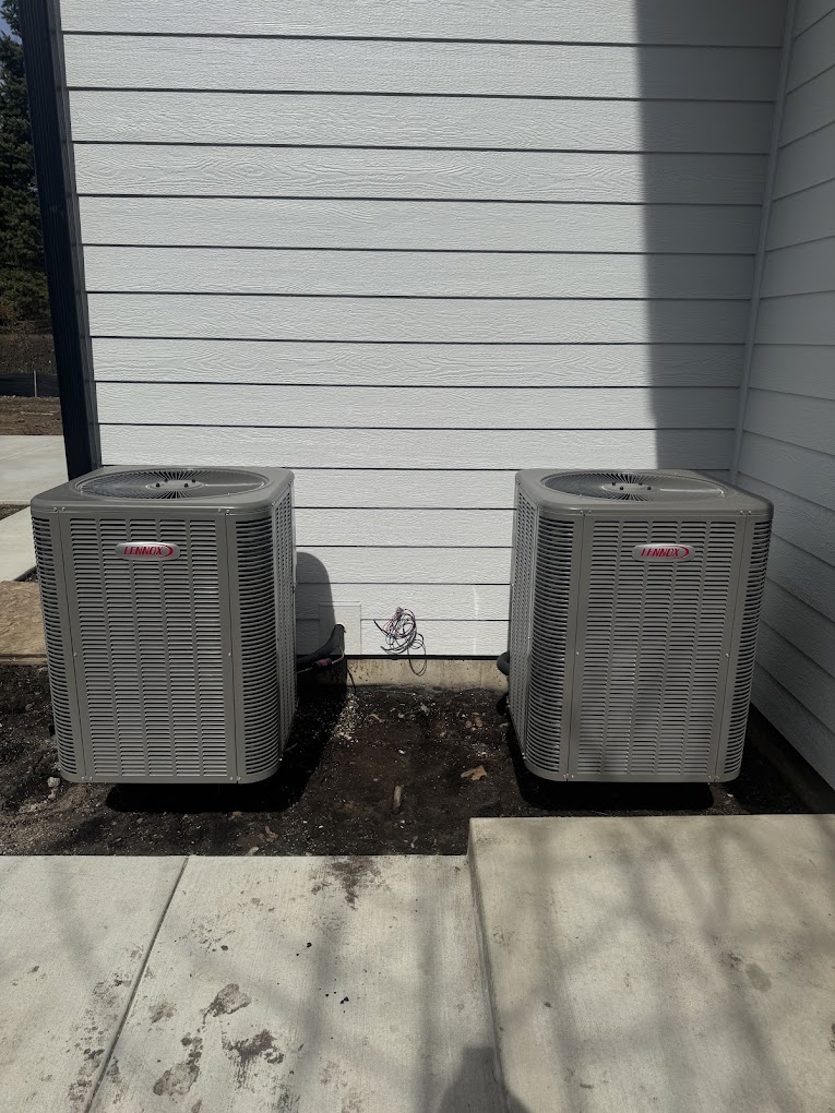 New Lennox air conditioning units installed by Optimized Air